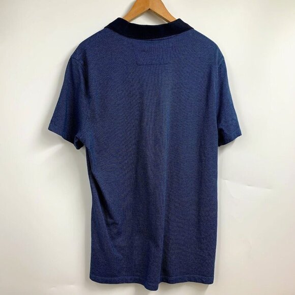 Banana Republic Men's Luxury Touch Standard Fit Jacquard Polo (Lot of 2) Size L - Picture 2 of 16